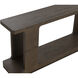 Hercules 71 X 14 inch Aged Brown Console Table